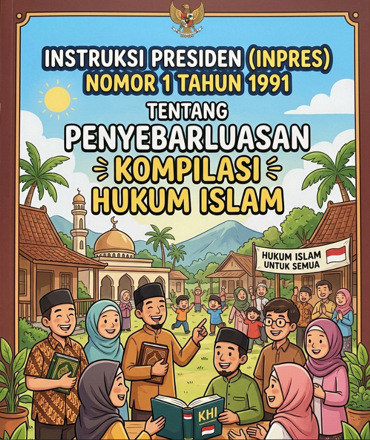 Instruksi Presiden (Inpres) Nomor 1 Tahun 1991 tentang Penyebarluasan Kompilasi Hukum Islam