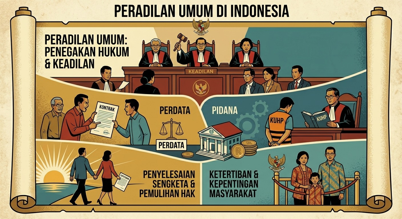 Undang-Undang (UU) Nomor 2 Tahun 1986 tentang Peradilan Umum