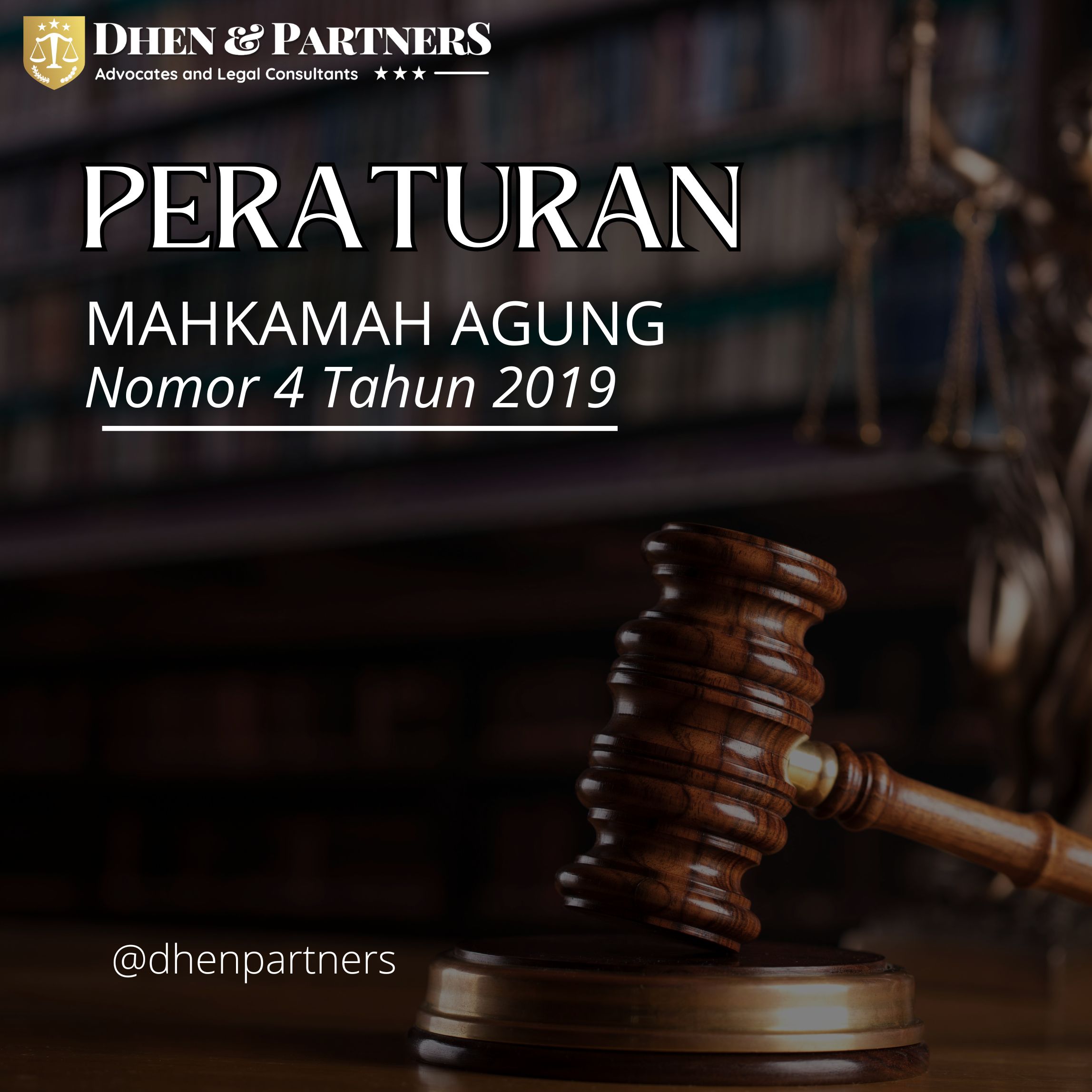 Peraturan Mahkamah Agung Nomor 4 Tahun 2019 tentang Perubahan atas Peraturan Mahkamah Agung Nomor 2 Tahun 2015 tentang Tata Cara Penyelesaian Gugatan Sederhana