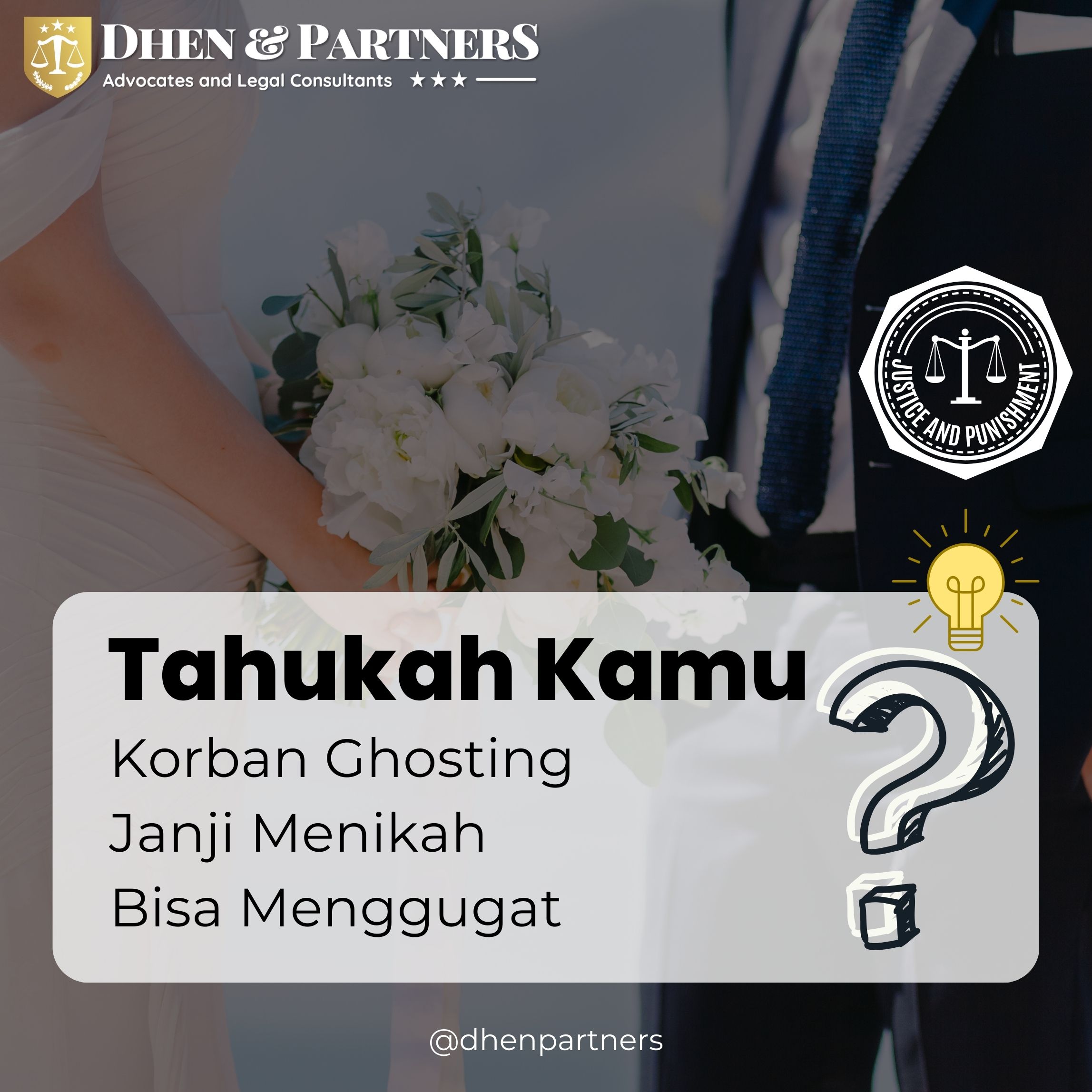 Taukah Kamu, Korban Ghosting Janji Menikah Bisa Menggugat?